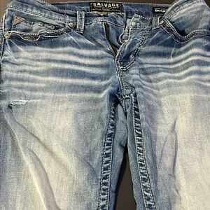 Salvage by buckle size 32s so it’s 32 x 30